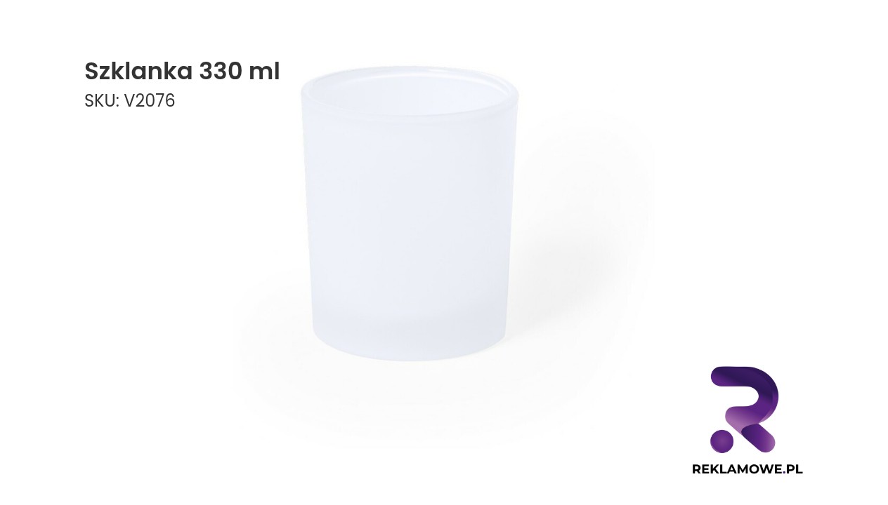 Szklanka o pojemności 330 ml