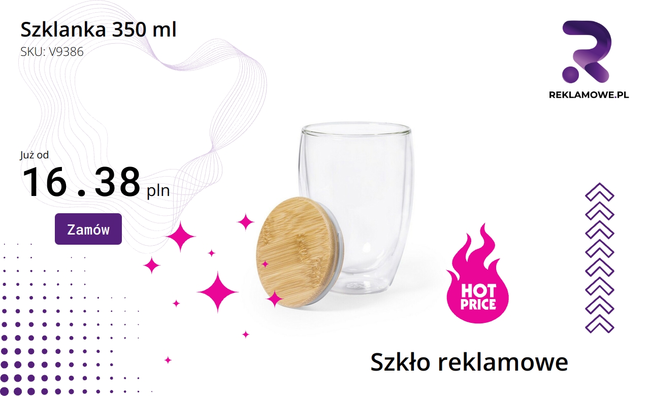 Szklanka o pojemności 350 ml