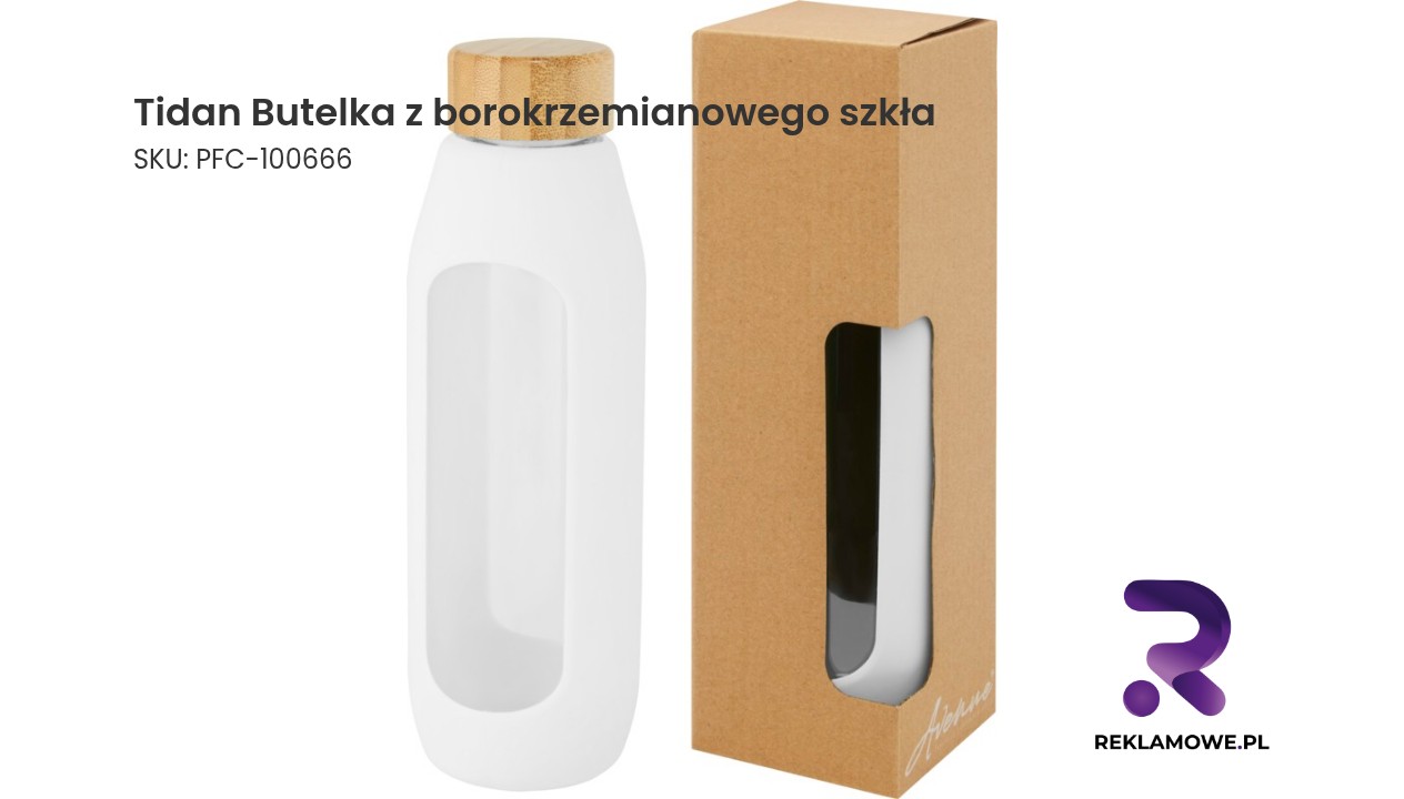 Butelka z borokrzemianowego szkła Tidan