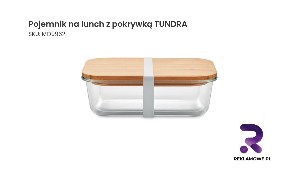 Pojemnik na lunch z pokrywką TUNDRA LUNCHBOX Pojemnik na lunch z pokrywką TUNDRA – praktyczny pojemnik na jedzenie