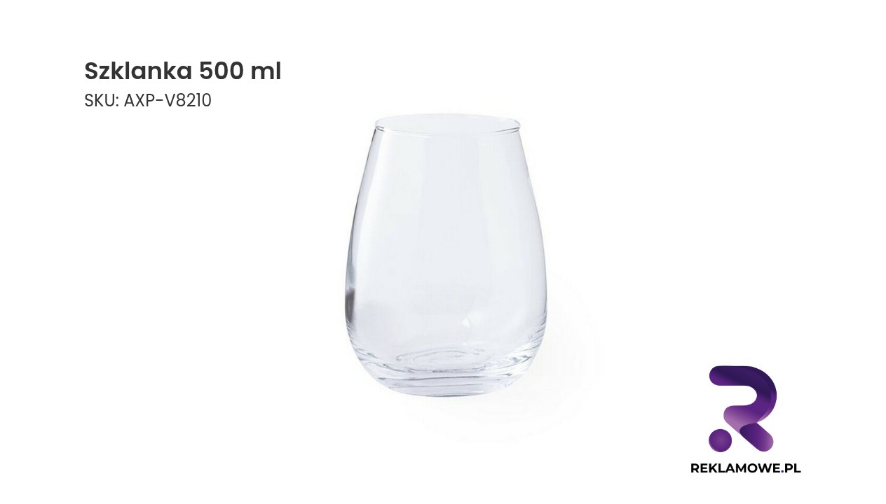 Szklanka 500 ml na napoje