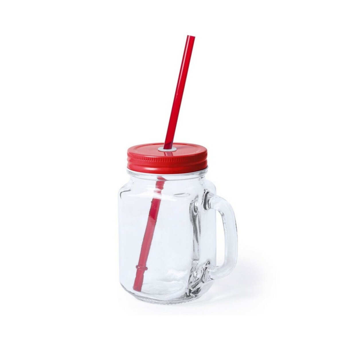 Słoik do picia 500 ml ze słomką V8983-03_AAA01