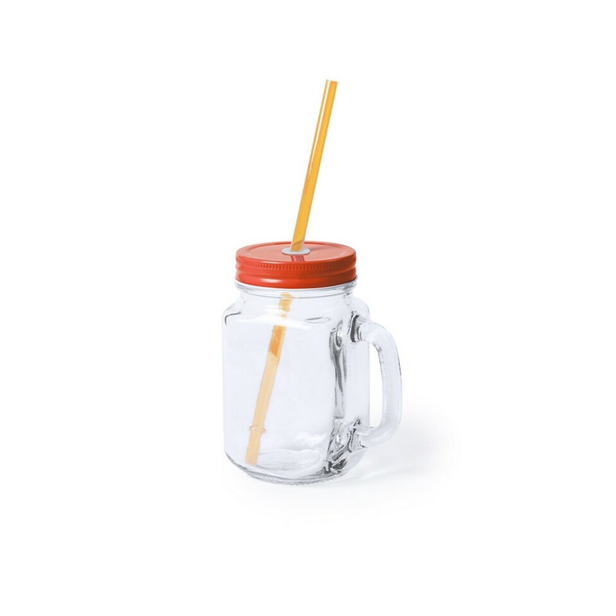 Słoik do picia 500 ml ze słomką V8983-03_AAA01