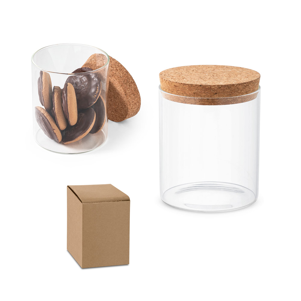 SPICE 700. Butelka z borokrzemianowego szkła z korkową pokrywką 700 ml 94079_set