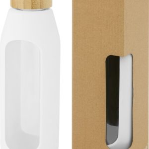 Tidan Butelka z borokrzemianowego szkła o pojemności 600 ml z silikonowym uchwytem 10066601