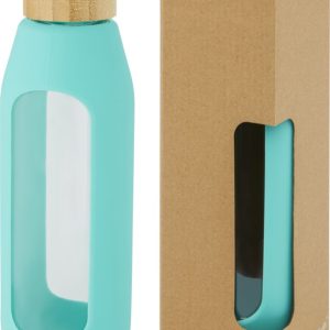 Tidan Butelka z borokrzemianowego szkła o pojemności 600 ml z silikonowym uchwytem 10066601